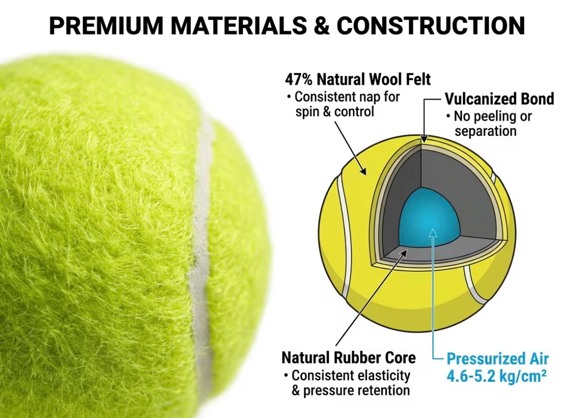 Jilly Bean Premium Padel Balls